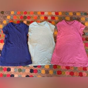 Bundle of 3 primary T shirt dresses